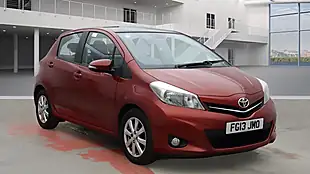 Used 2013 Toyota Yaris T Spirit Red - Interior and Exterior details 2