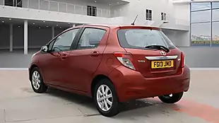Used 2013 Toyota Yaris T Spirit Red - Interior and Exterior details 4