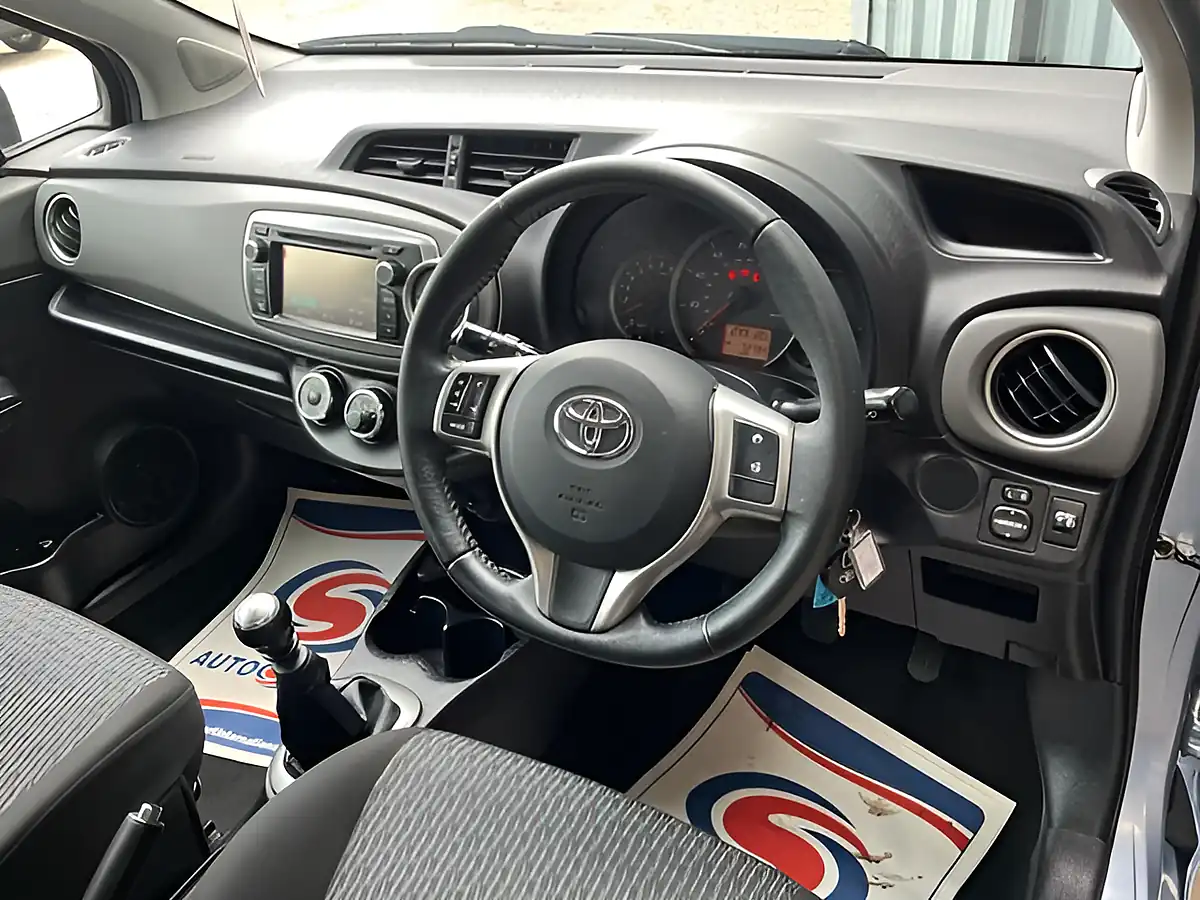 Used 2013 Toyota Yaris Tr Blue - Interior and Exterior details 11