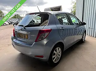 Used 2013 Toyota Yaris Tr Blue - Interior and Exterior details 3