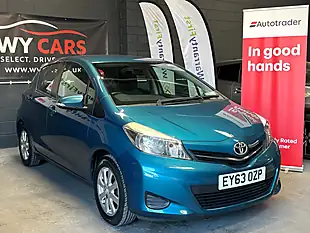 Used 2013 Toyota Yaris Tr Blue - Interior and Exterior details 4