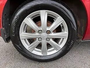 Used 2013 Toyota Yaris Tr Red - Interior and Exterior details 13