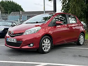 Used 2013 Toyota Yaris Tr Red - Interior and Exterior details 2