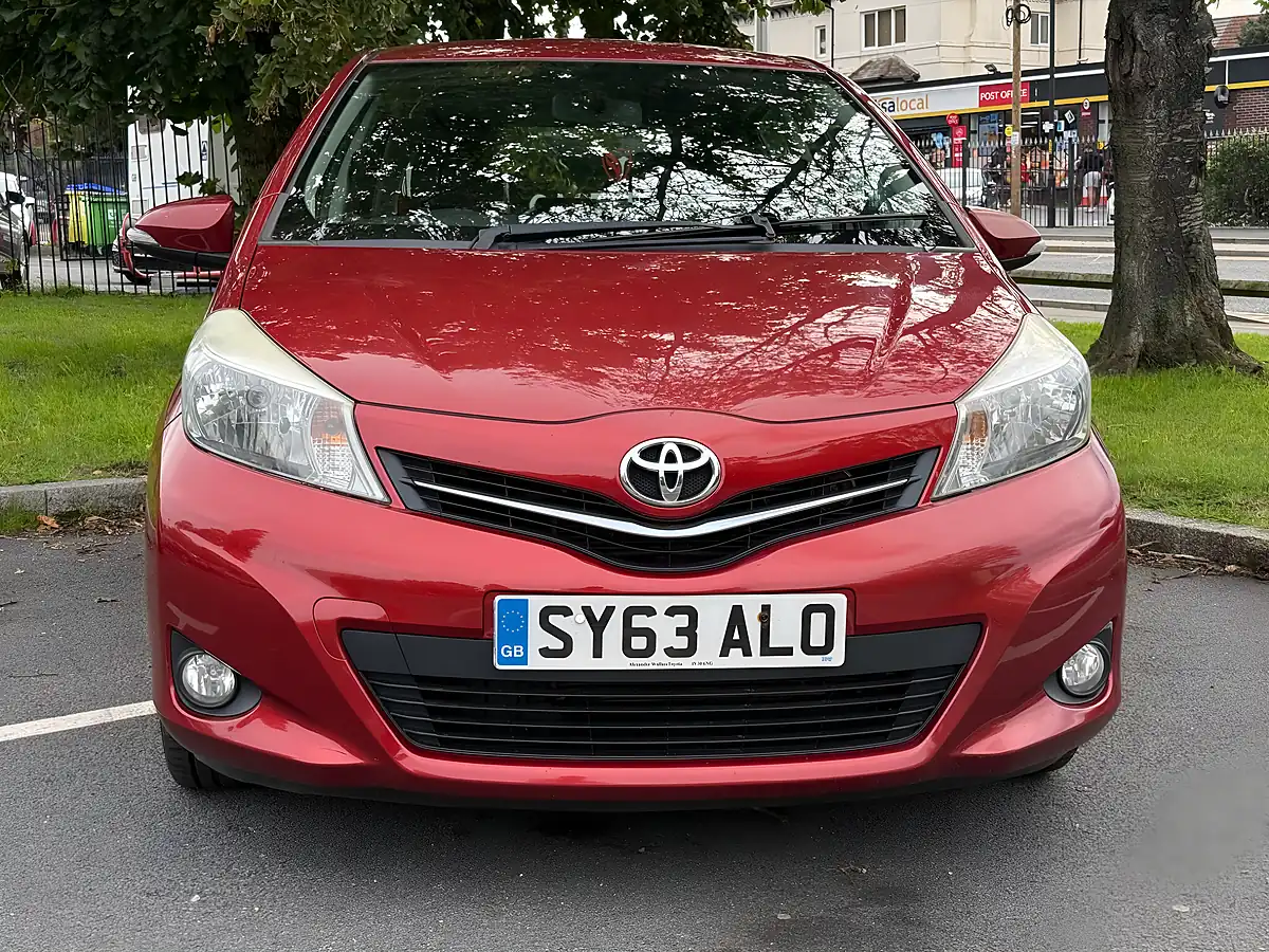 Used 2013 Toyota Yaris Tr Red - Interior and Exterior details 3