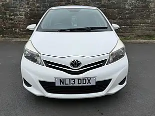 Used 2013 Toyota Yaris Tr White - Interior and Exterior details 2