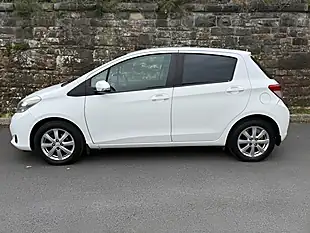 Used 2013 Toyota Yaris Tr White - Interior and Exterior details 5