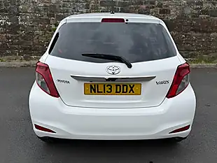 Used 2013 Toyota Yaris Tr White - Interior and Exterior details 7