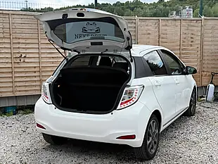 Used 2013 Toyota Yaris Trend White - Interior and Exterior details 10