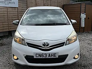 Used 2013 Toyota Yaris Trend White - Interior and Exterior details 2