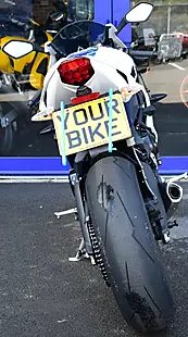 Used 2013 Triumph Daytona 675 Super Sports White - Interior and Exterior details 7