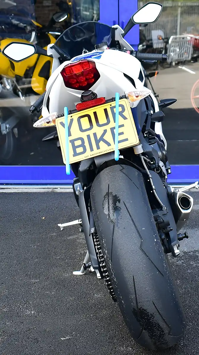Used 2013 Triumph Daytona 675 Super Sports White - Interior and Exterior details 7