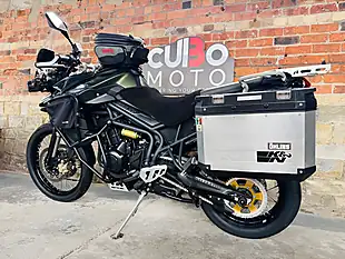 Used 2013 Triumph Tiger 800 Xc Green - Interior and Exterior details 13