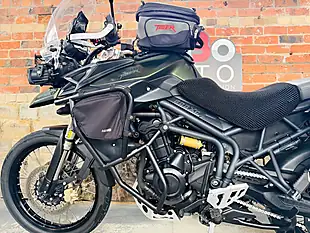 Used 2013 Triumph Tiger 800 Xc Green - Interior and Exterior details 15