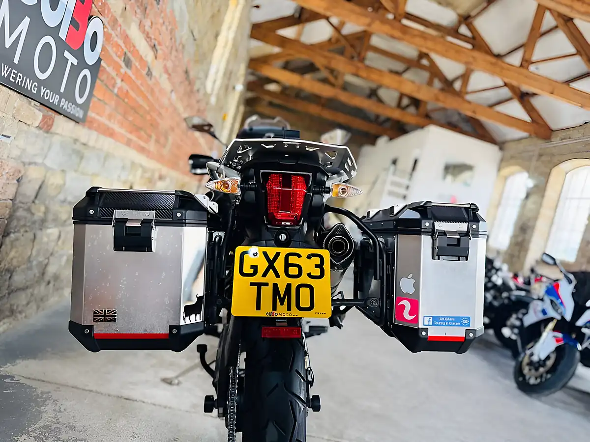 Used 2013 Triumph Tiger 800 Xc Green - Interior and Exterior details 17