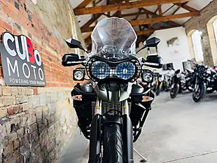 Used 2013 Triumph Tiger 800 Xc Green - Interior and Exterior details 18