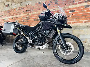Used 2013 Triumph Tiger 800 Xc Green - Interior and Exterior details 3