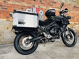 Used 2013 Triumph Tiger 800 Xc Green - Interior and Exterior details 4