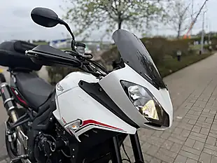 Used 2013 Triumph Tiger Sport 1050 White - Interior and Exterior details 18