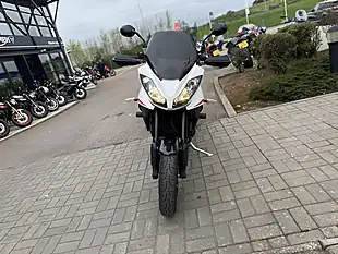 Used 2013 Triumph Tiger Sport 1050 White - Interior and Exterior details 4