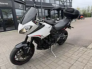 Used 2013 Triumph Tiger Sport 1050 White - Interior and Exterior details 5