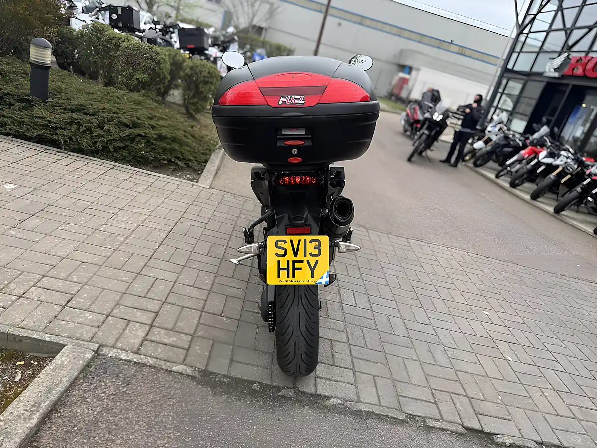 Used 2013 Triumph Tiger Sport 1050 White - Interior and Exterior details 8