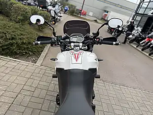 Used 2013 Triumph Tiger Sport 1050 White - Interior and Exterior details 9