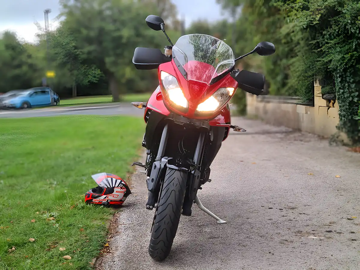 Used 2013 Triumph Tiger Sport Red - Interior and Exterior details 10