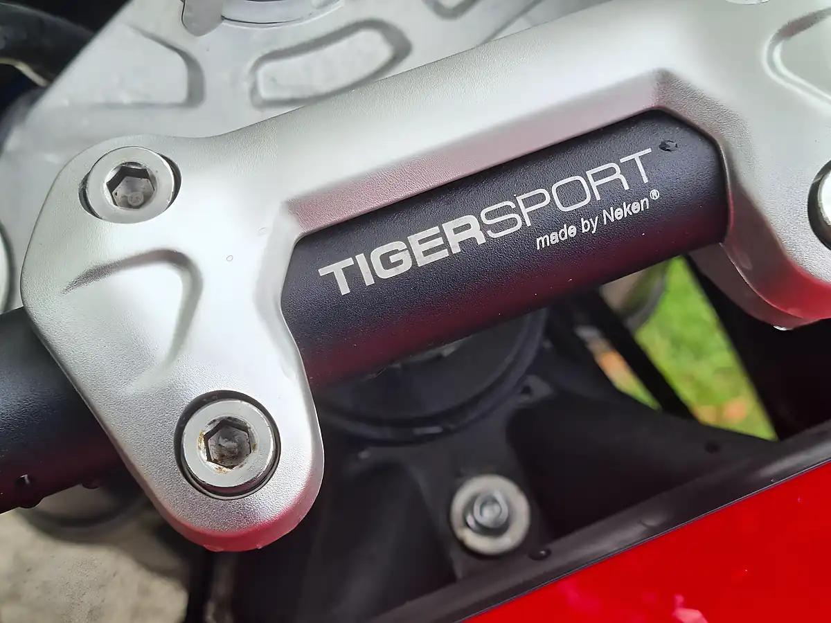 Used 2013 Triumph Tiger Sport Red - Interior and Exterior details 14