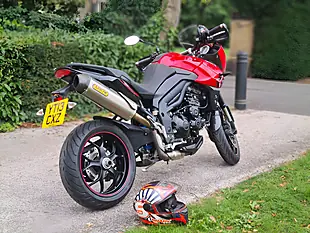 Used 2013 Triumph Tiger Sport Red - Interior and Exterior details 5