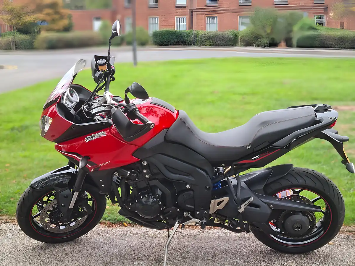 Used 2013 Triumph Tiger Sport Red - Interior and Exterior details 8