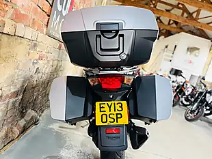 Used 2013 Triumph Trophy 1200 Se Silver - Interior and Exterior details 18