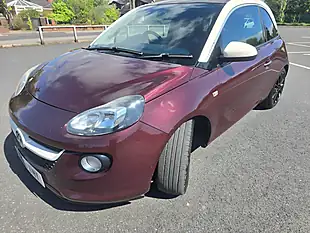 Used 2013 Vauxhall Adam Glam Red - Interior and Exterior details 4