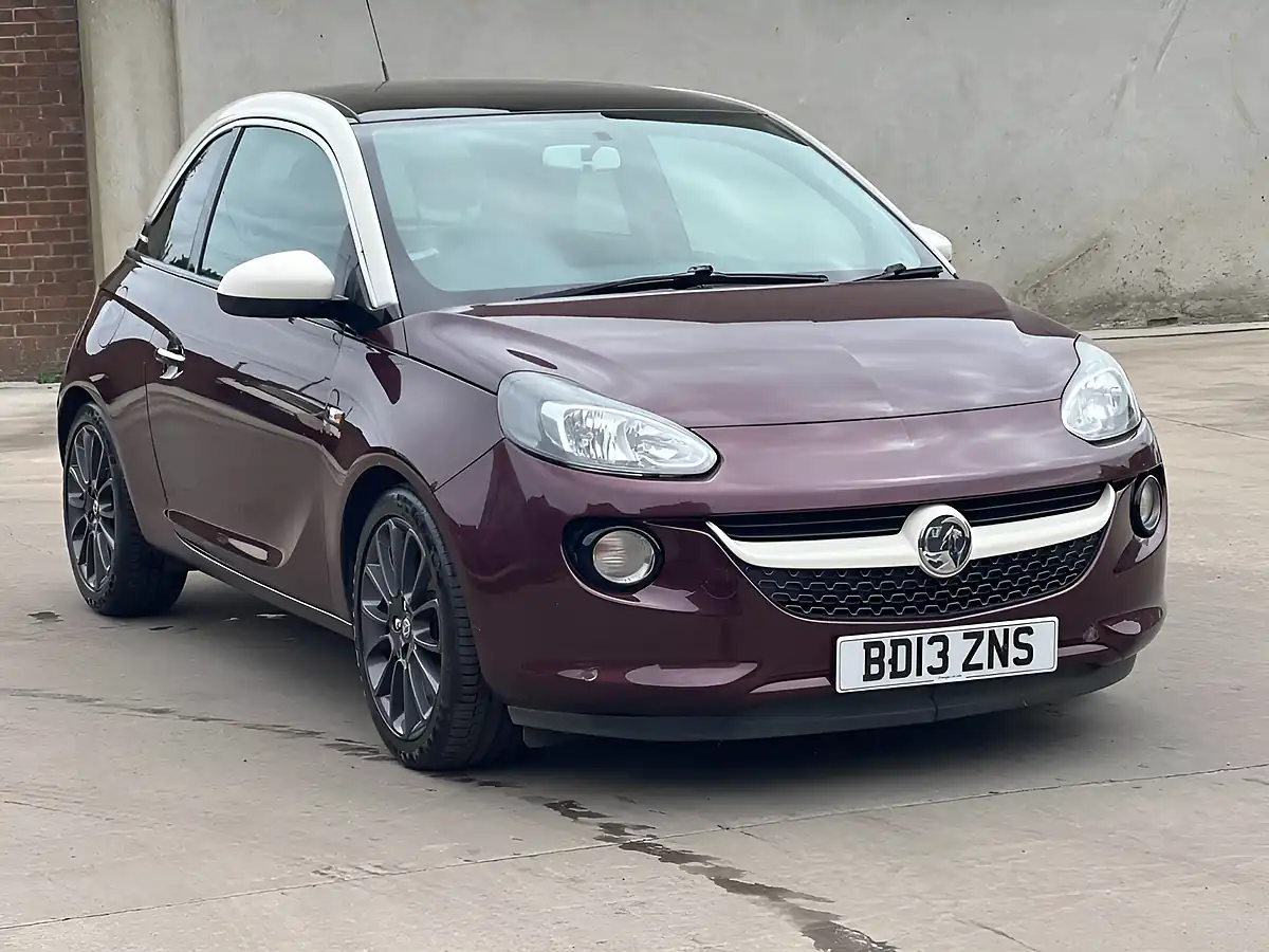 Used 2013 Vauxhall Adam Glam Red - Front View