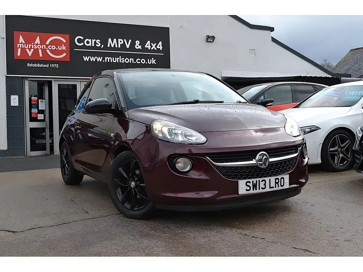 Used 2013 Vauxhall Adam Jam Red - Front View
