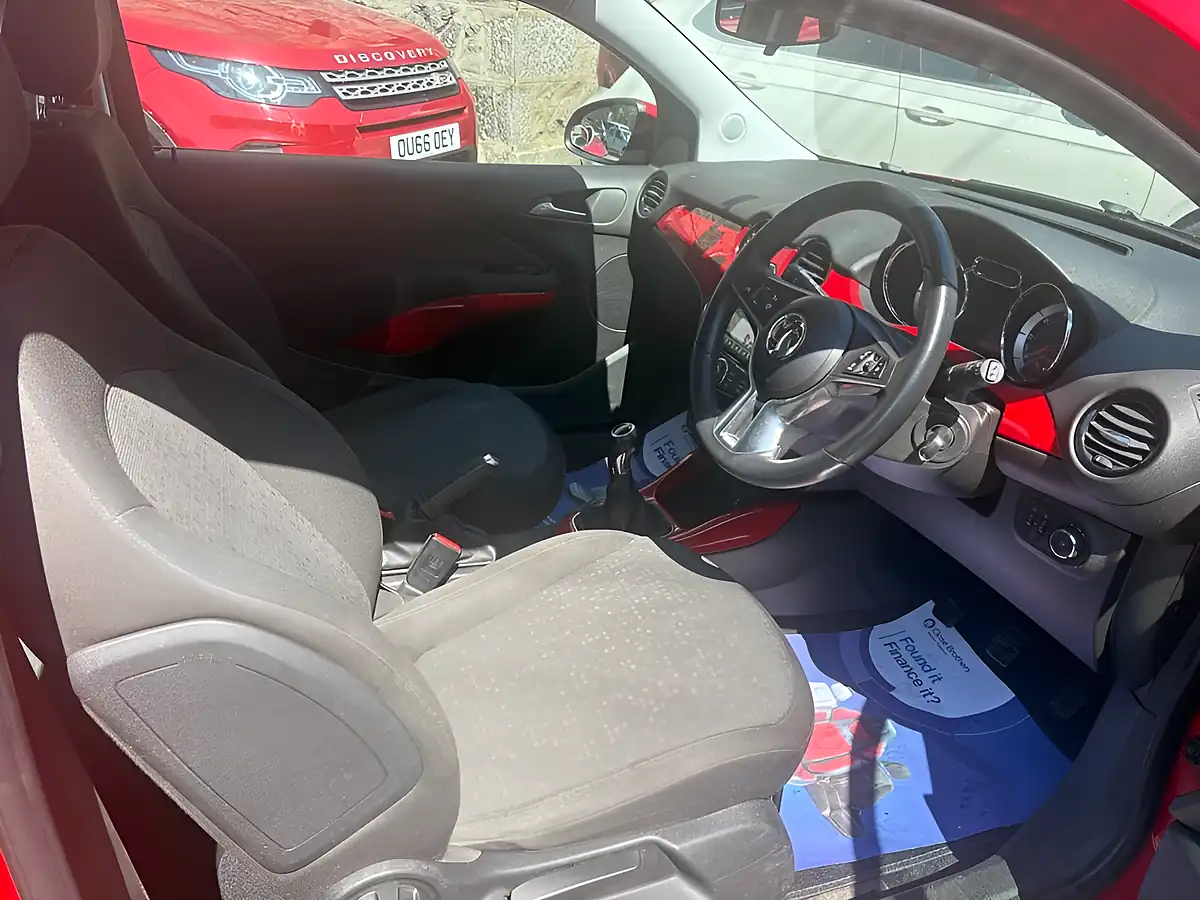 Used 2013 Vauxhall Adam Jam Red - Interior and Exterior details 7