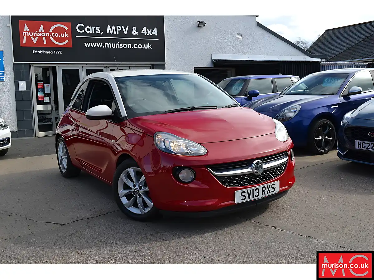 Used 2013 Vauxhall Adam Jam Red - Front View