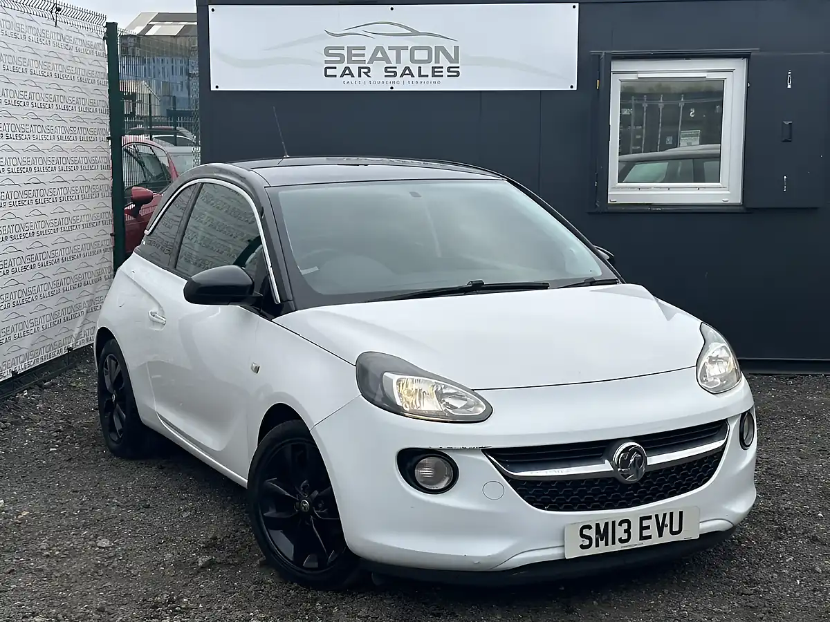 Used 2013 Vauxhall Adam Jam White - Front View