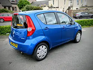 Used 2013 Vauxhall Agila S Metallic Blue - Interior and Exterior details 7