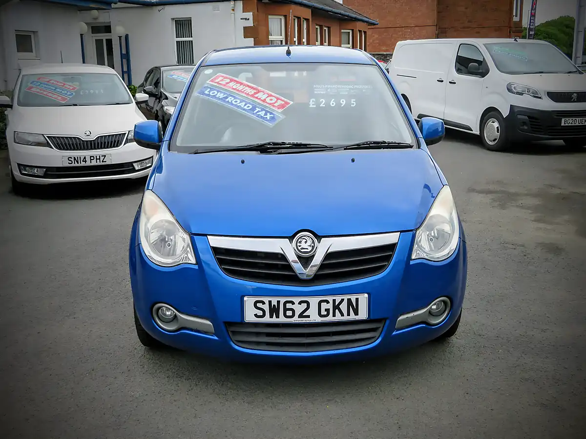 Used 2013 Vauxhall Agila S Metallic Blue - Interior and Exterior details 9