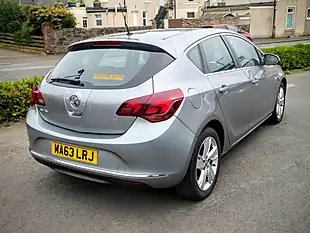 Used 2013 Vauxhall Astra Sri Metallic Grey - Interior and Exterior details 8
