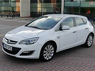 Used 2013 Vauxhall Astra White - Interior and Exterior details 2