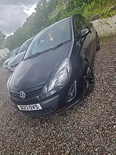 Used 2013 Vauxhall Corsa Black Edition Black - Interior and Exterior details 2