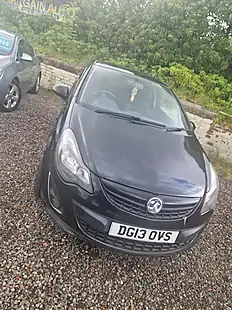Used 2013 Vauxhall Corsa Black Edition Black - Interior and Exterior details 4