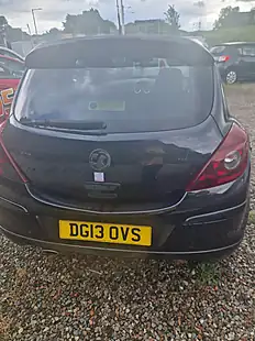 Used 2013 Vauxhall Corsa Black Edition Black - Interior and Exterior details 10