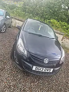 Used 2013 Vauxhall Corsa Black Edition Black - Interior and Exterior details 4