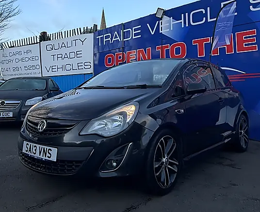 2013 Vauxhall Corsa Black Edition 1.4T