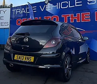 Used 2013 Vauxhall Corsa Black Edition Black - Interior and Exterior details 10