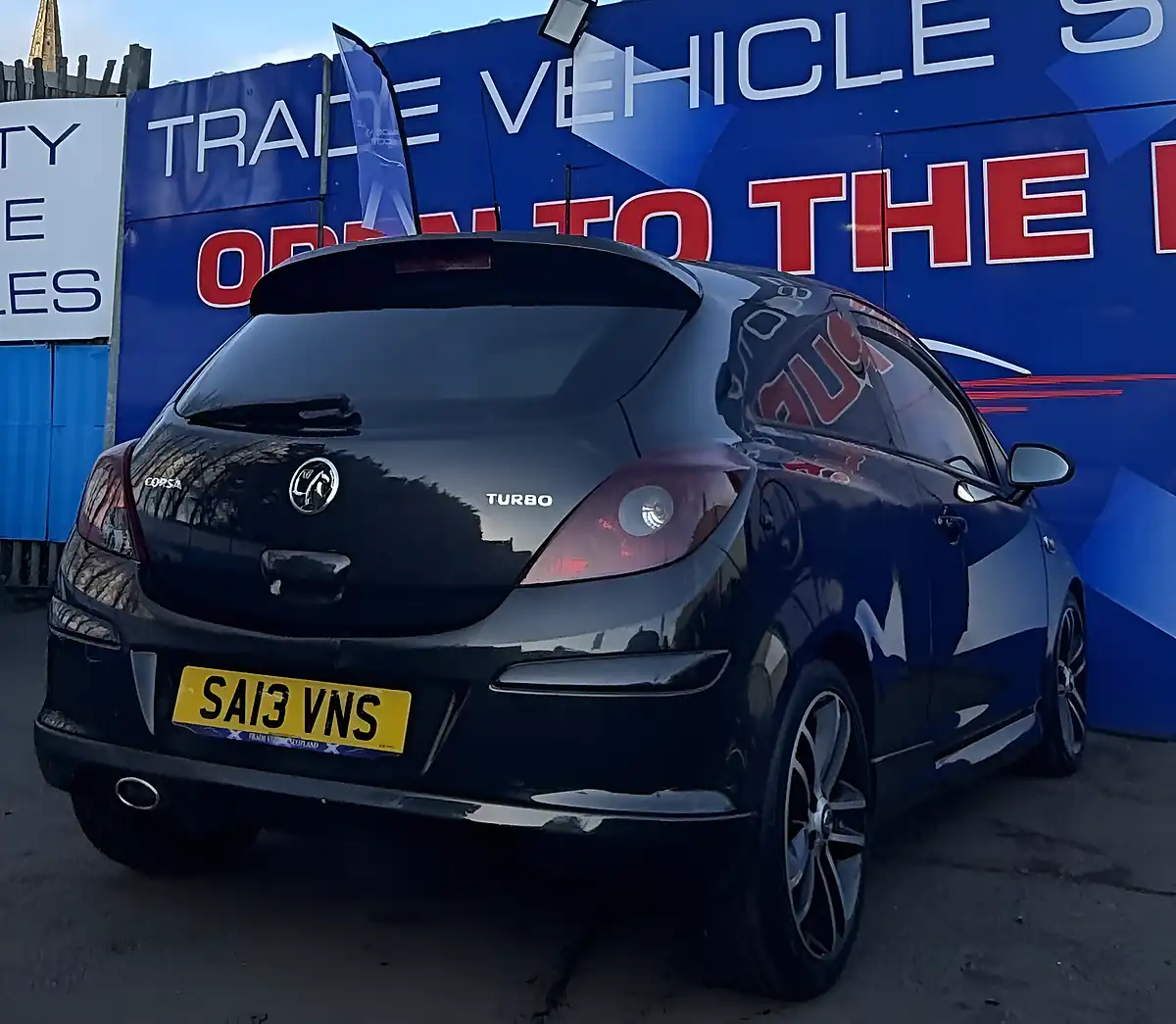 Used 2013 Vauxhall Corsa Black Edition Black - Interior and Exterior details 10