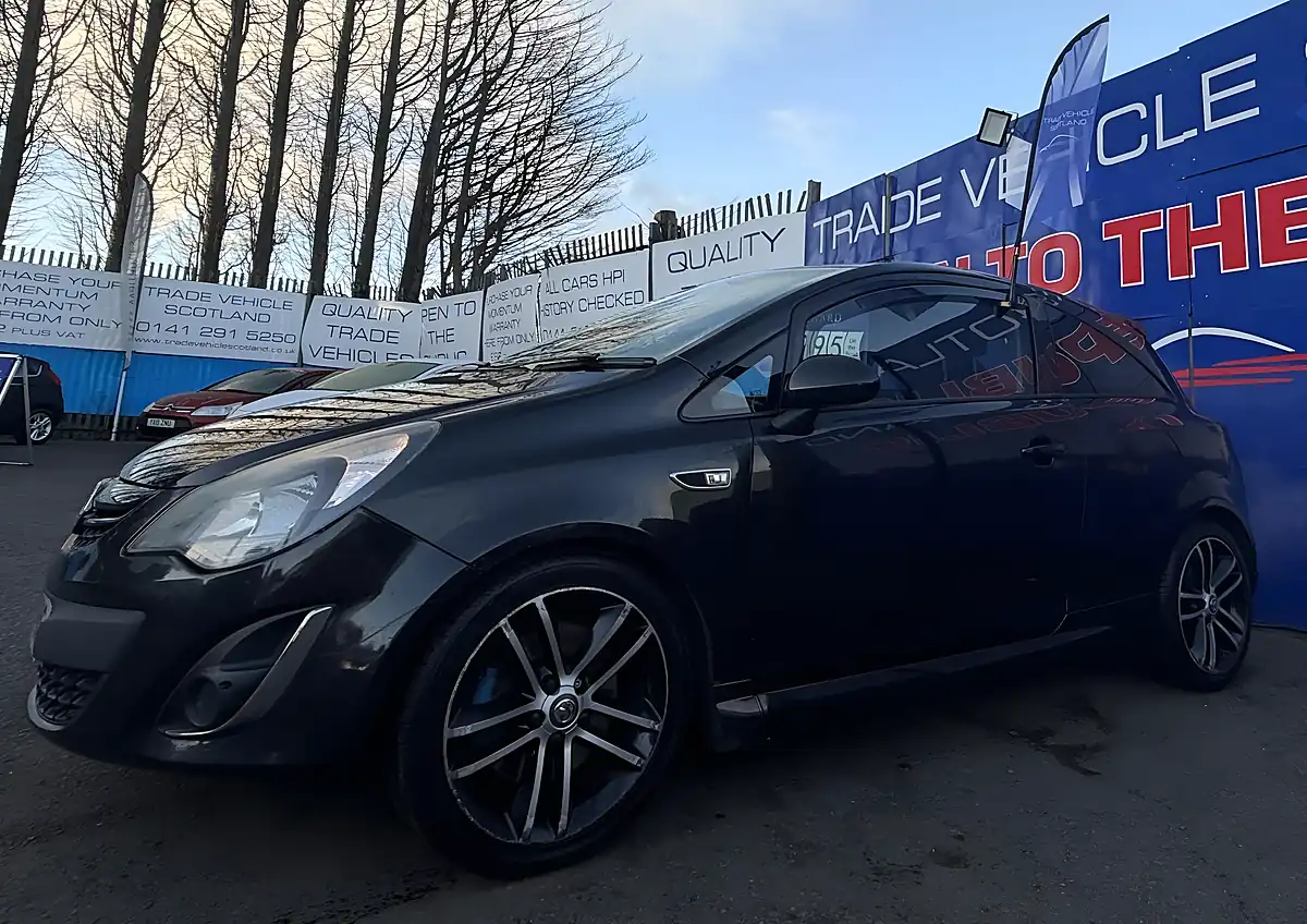 Used 2013 Vauxhall Corsa Black Edition Black - Interior and Exterior details 2