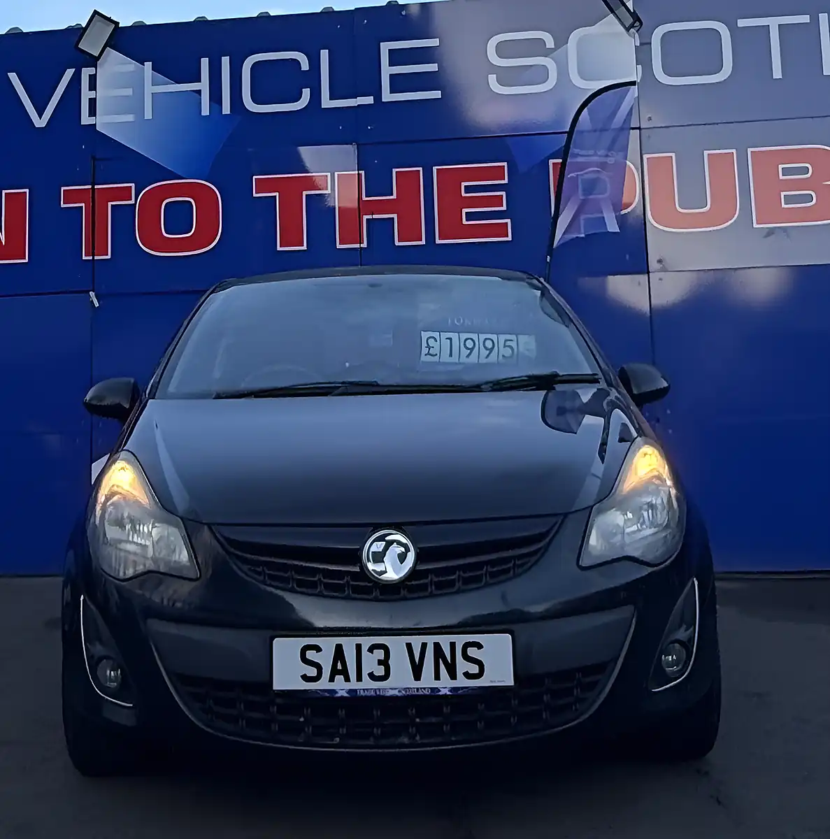 Used 2013 Vauxhall Corsa Black Edition Black - Interior and Exterior details 4